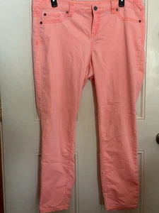 Maurice's Salmon Pink Color Jeans size 20W - Picture 1 of 4