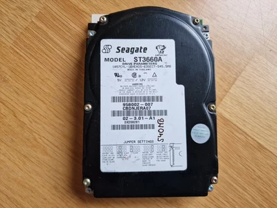 545 MB IDE Seagate Medalist ST3660A 3,5" Festplatte HDD PATA - Bild 1 von 4