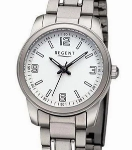 Sportliche Regent F-1441 TITAN Damenuhr - 5 ATM WR UVP* 69,90 EUR hypoallergen - Picture 1 of 3