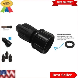 Easy-to-Use Drip Irrigation Tubing Adapter Kit - Reliable Garden Hose Connector - Picture 1 of 9