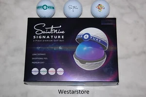 NEU 2025 Saintnine Signature 1 Dutzend Golfbälle kostenlos 2 Dutzend TEES Südkorea - Bild 1 von 4