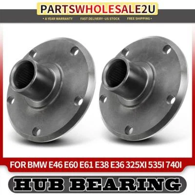 2x Wheel Hub Rear LH & RH for BMW E46 325xi E60 E36 535i 650i 740i 33411095774 - Image 1 of 4