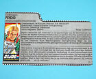 1987 GI JOE PSYCHE-OUT v1 FILE CARD FILECARD NL DUTCH HASBRO