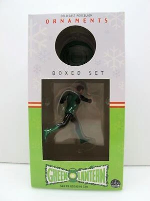 DC Comics Linterna Verde Adornos de Navidad Conjunto en Caja DC Direct 2003 Foto 1 de 4
