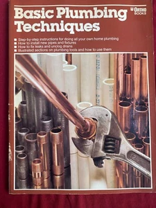 Basic Plumbing Techniques Guide Book - Ortho Books 1993 - Step By Step Plumbing - Picture 1 of 4
