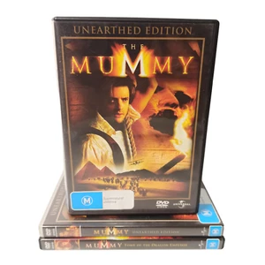 The Mummy 1-3 (DVD) Action Adventure Family History Ancient Egypt Supernatural - Picture 1 of 17