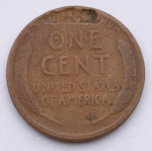 1918 1c Lamination ERROR Lincoln Wheat Penny - 1 cent - Picture 1 of 2