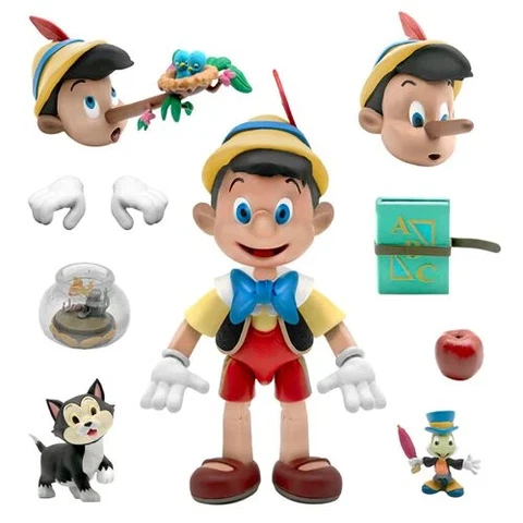 Super7 Disney NEW * Pinocchio * Ultimates Action Figure 1:10 Scale Cover