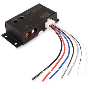 Car Audio High to Low Converter Adapter Line Input to RCA Stereo Output Cover... - Picture 1 of 9