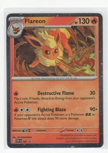 Pokemon Scarlet & Violet Black Star Promo - Flareon SVP 167 Cosmos Holo - Picture 1 of 1