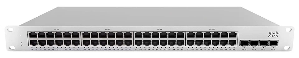 Cisco MS210-48LP - 52 Ports Fully Managed Ethernet Switch