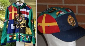 Polo Ralph Lauren Crest Giacca e Cappellino CP-93 CP93 Edizione Limitata Large L Nuovo con etichette  - Foto 1 di 12