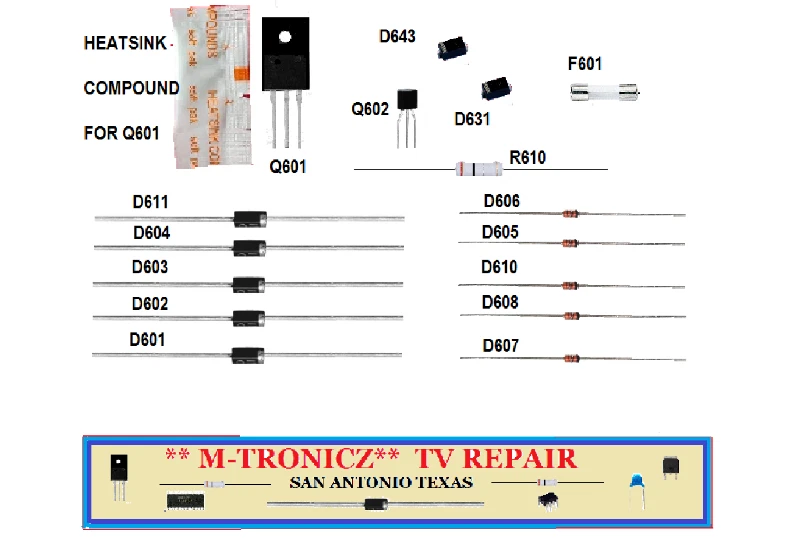 EMERSON  LC220EM2   BA1775F0101 2  POWER / INVERTER BOARD REPAIR KIT Foto 1 de 1