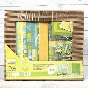 Eco Simple Trees For The Future 3000 Piece Scrapbook Kit & Storage Box 12 X 12 - Picture 1 of 8