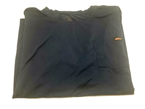 Dickies T-Shirt Heavyweight Short Sleeve Pocket Relaxed Fit navy XXL - Picture 1 of 8