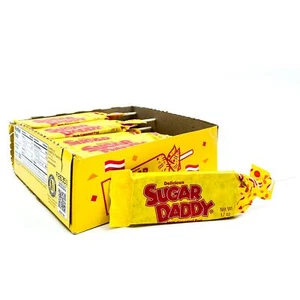 Sugar Daddy Milk Caramel Pop, Pops da 1,7 once (Confezione da 24) - Foto 1 di 1