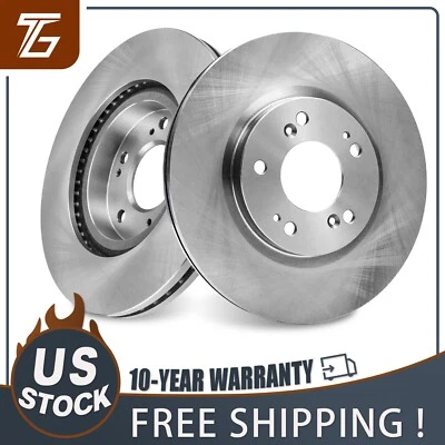 Front Brake Rotors for 2007 - 2017 Jeep Patriot 2008 2009 - 2014 Dodge Avenger Foto 1 de 4