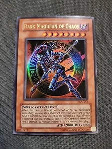 YUGIOH DUNKLER MAGIER DES CHAOS ULTRA RARE (IOC-065) 2004 VLP - Bild 1 von 8