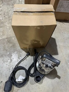 NEW WESTLANDS STAINLESS STEEL 115V. 1/3HP SUMP PUMP PCSV8-1501 - Picture 1 of 6