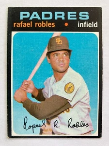 1971 Topps #408 Rafael Robles (San Diego Padres) - Picture 1 of 2