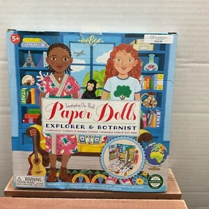 Paper Dolls Investigating Our World Explorer And Botanist NEW eeBoo - Picture 1 of 3