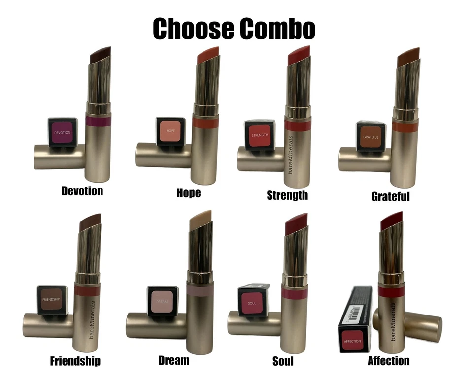 bareMinerals Mineralist Dewy Lip Gloss-Balm 24 hr hydration 0.1oz Choose Shade - Image 1 of 1