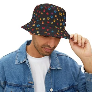 Puppy paws Bucket Hat (AOP) - Picture 1 of 6