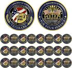 24Pack Military Challenge Coins Military Appreciation Token Veterans Day Gifts