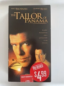 The Tailor Of Panama (VHS, 2001) Pierce Brosnan, Geoffrey Rush - Picture 1 of 2