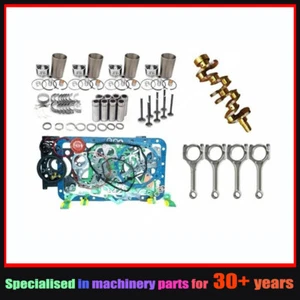 Rebuild Kit+Crankshaft+4pcs Connecting Rod For Yanmar 4TNE98 Engine Loader L1203 - Picture 1 of 9