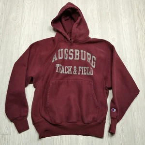 VINTAGE Champion Reverse Weave Sweater Adult M Augsburg College Track & Field - Picture 1 of 7