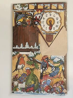 Vintage Cardboard Bird Clock Tower By Norman Arlott Made In England • 25€