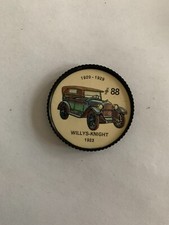 1962 Jell-O History of the Auto Coins #88 Willys-Knight 1923, VINTAGE! (inv.1)