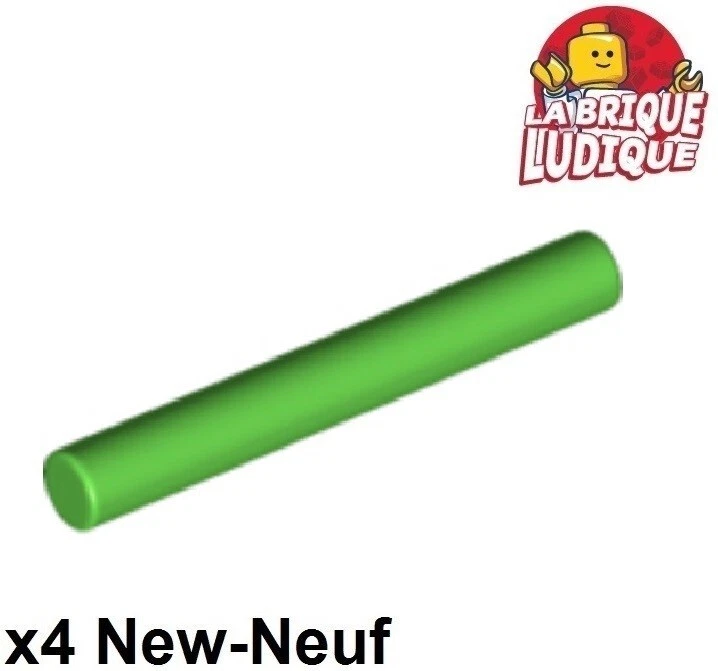 Lego 4x Bar 3L barre bâton tige vert clair/bright green 87994 NEUF - Photo 1/1