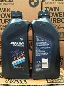 Aceite de motor BMW 12 litros doble potencia turbo 5W-30 BMW LongLife-01 parte: 83212466454 - Imagen 1 de 5