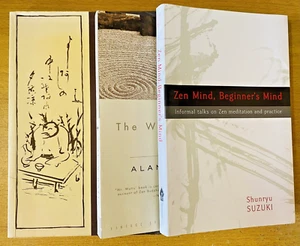 Zen Mind ,Beginners Mind - Zen Harvest & The Way of Zen 3 Books - Picture 1 of 7