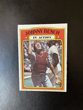 1972 O-PEE-CHEE #434 JOHNNY BENCH “IN ACTION”— PACK FRESH BOMB💥*** (wph)