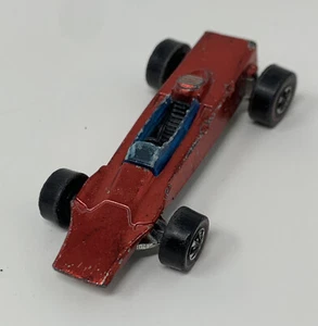 Hot Wheels Redline Lotus Turbine w/ Red Exterior Black Interior Hong Kong 1969 - Picture 1 of 8