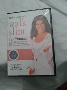 NEW LESLIE SANSONE’s WALK SLIM - FAST FIRMING Workout DVD with a FIRM BAND! - Picture 1 of 7