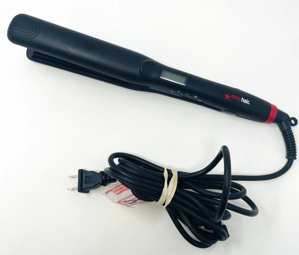 WORKING Big Sexy Hair Crimper Lock Flat Iron Hair Texturizer Sexyhair - Image 1 of 4