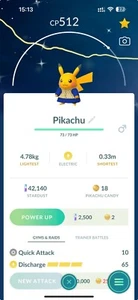 Brillante Pikachu con un disfraz de Kurta -MlNl P T C - Leer Descripción - Imagen 1 de 1