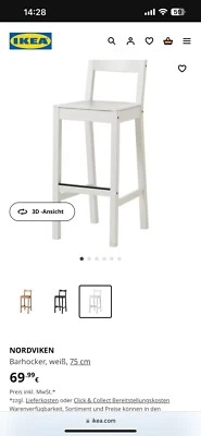 Ikea nordvinken Barhocker Ovp Neu  - Bild 1 von 3