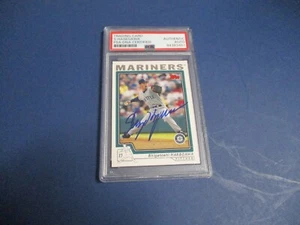 Shigetoshi Jasegawa Autographed 2004 Topps Card #138 PSA Slab #84383451 - Picture 1 of 7
