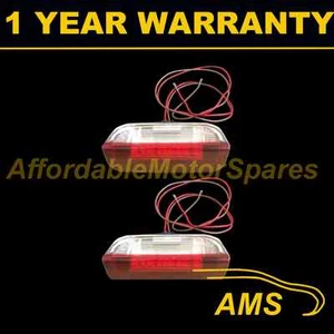 2X FOR SEAT ALHAMBRA 2011 On 18 WHITE LED REAR DOOR RED/WHITE LIGHT LAMPS - Picture 1 of 1