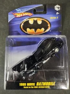 Hot Wheels Batman 1989 Movie Batmobile 1/50 Series 2 Sealed NEW 2008 #8014 - Picture 1 of 8