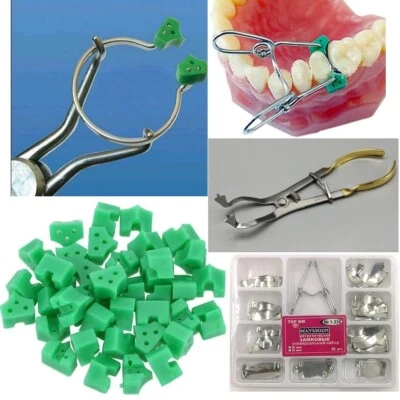 Kit de clips de alicates de matriz contorneada seccional abrazadera de anillo Delta Foto 1 de 4