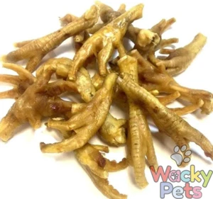 DOG TREATS Chicken Feet Dog Treats 200g / 400g. 100% Natural Paddock Farm - Picture 1 of 4