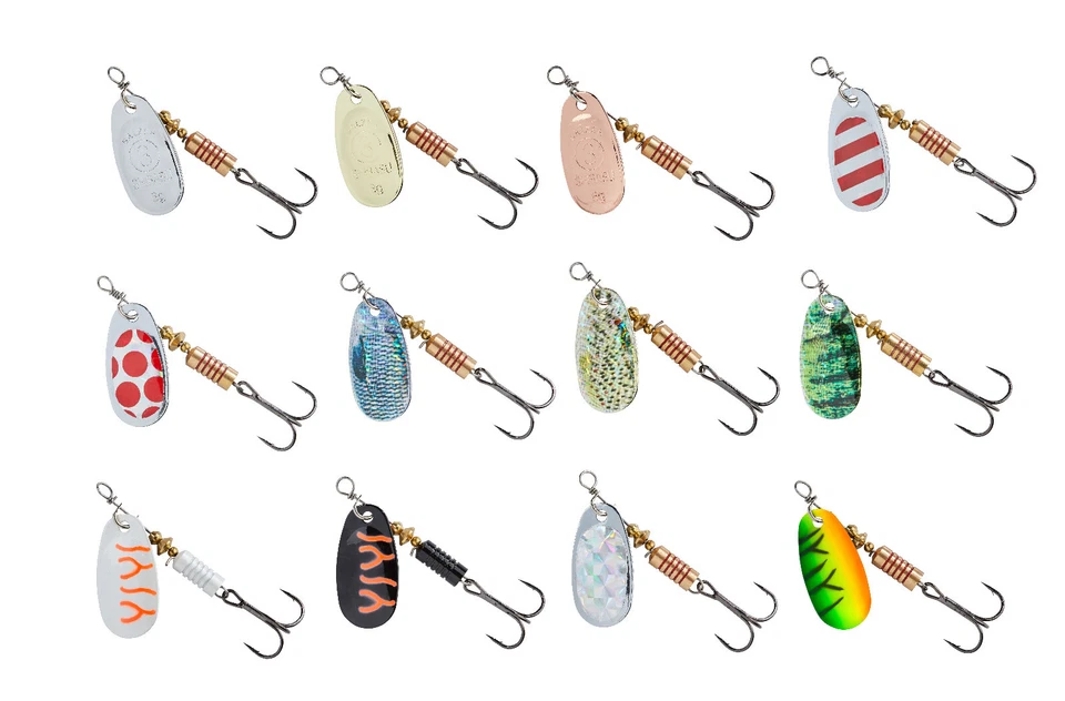 BALZER Shirasu Original Spinner Blinker Bleifrei Hecht Zander Barsch Forelle