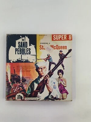 Steve McQueen Vintage B/W Silent Super 8 Film The Sand Pebbles  # F 27 - Image 1 of 4