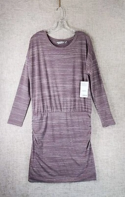 Vestido Athleta Beyond Soft Avenues Para Mujer Grande Polvoriento Ciruela Tejido Acanalado NUEVO Foto 1 de 4
